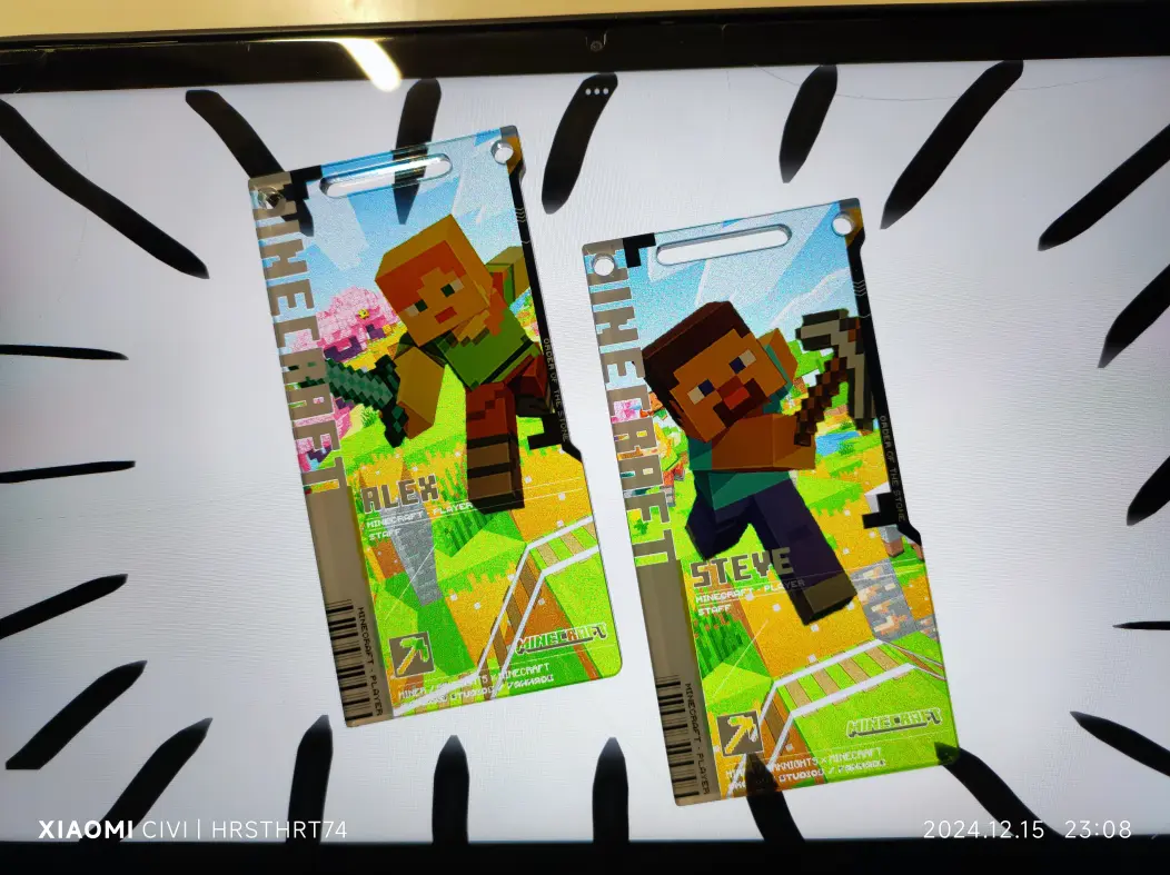 MC 通行证 实物图